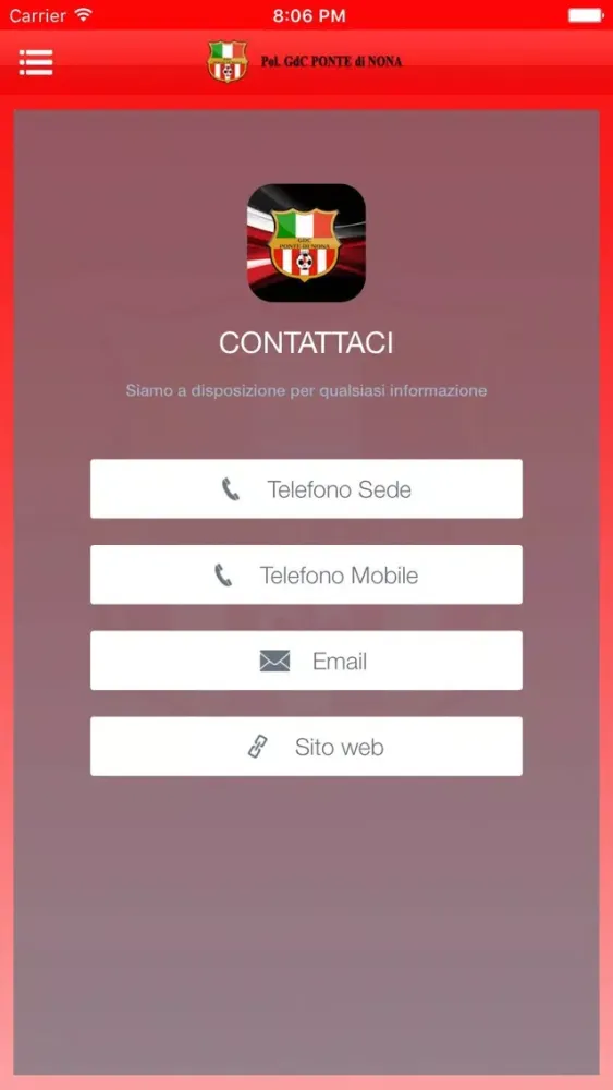 INFO GdC Ponte di Nona應用截圖