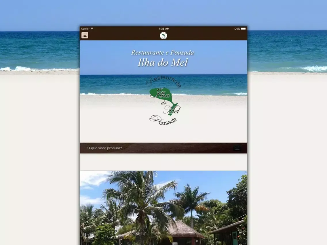 Restaurante e Pousada Ilha do Mel iPad  Screenshots