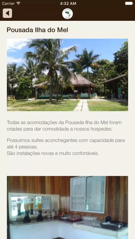 Restaurante e Pousada Ilha do Mel Screenshots