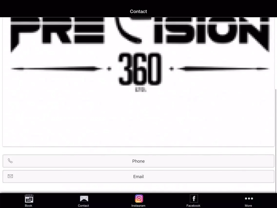 Ảnh chụp màn hình của Precision 360, Ltd. iPad 