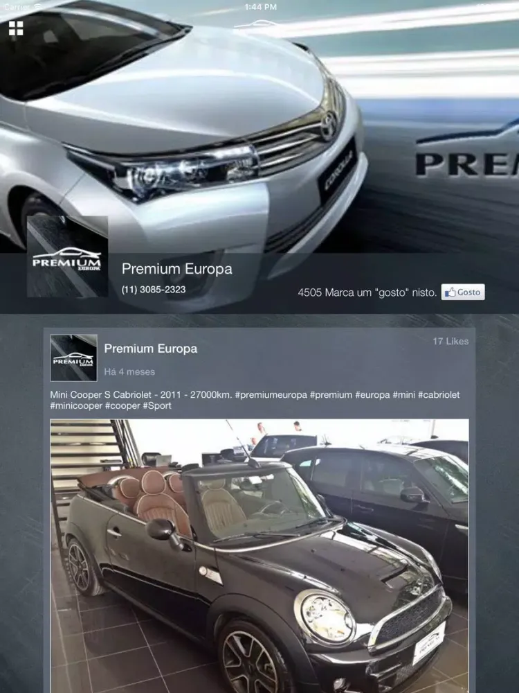 Premium Europa iPad  Ekran Görüntüleri