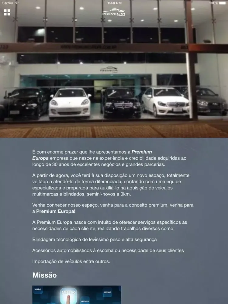 Premium Europa iPad  Ekran Görüntüleri