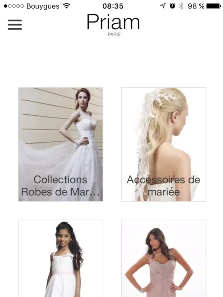 Скриншоты Priam Paris iPad 