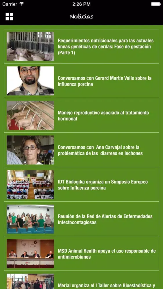 Capturas de pantalla de Producción Animal