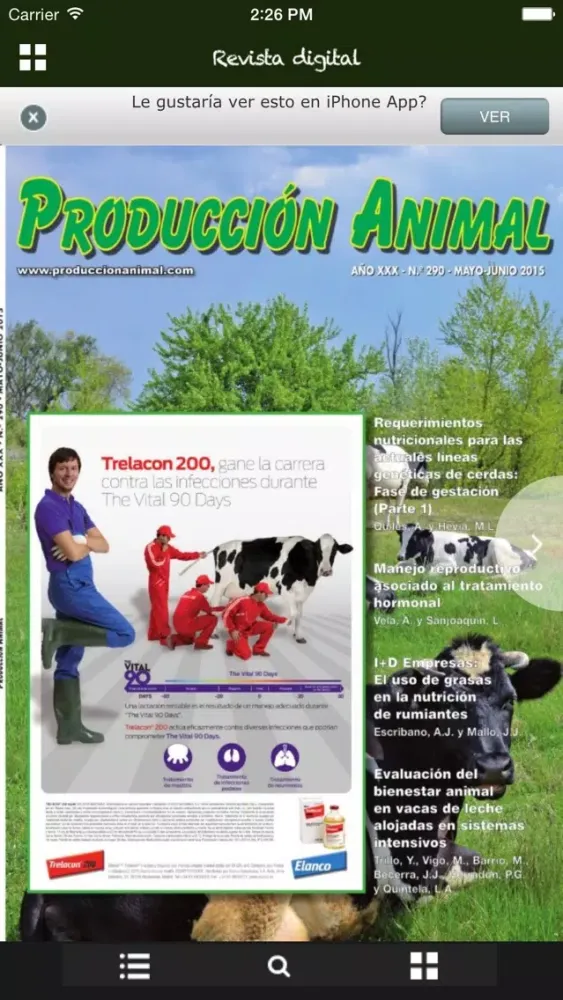 Capturas de pantalla de Producción Animal