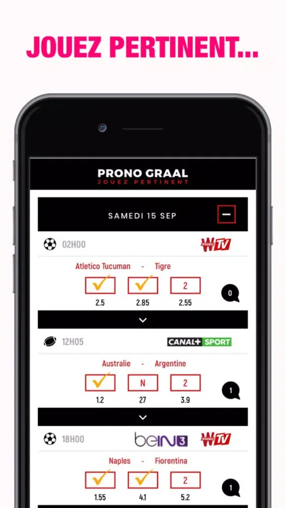 Capturas de pantalla de Prono Graal