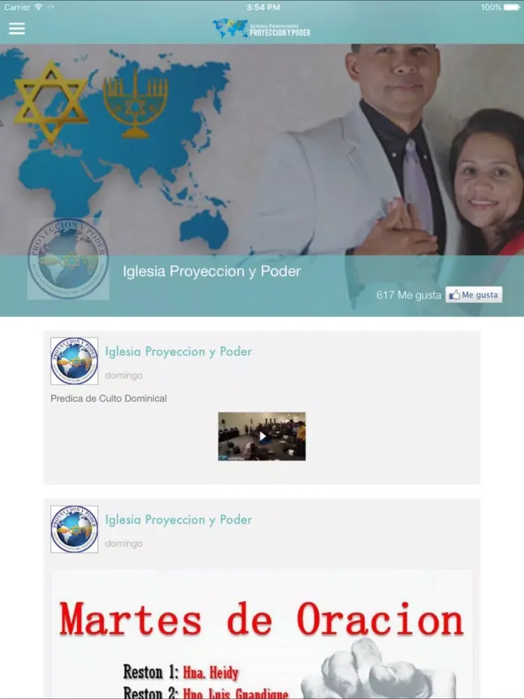 Proyeccion y Poder iPad  سکرین شاٹس