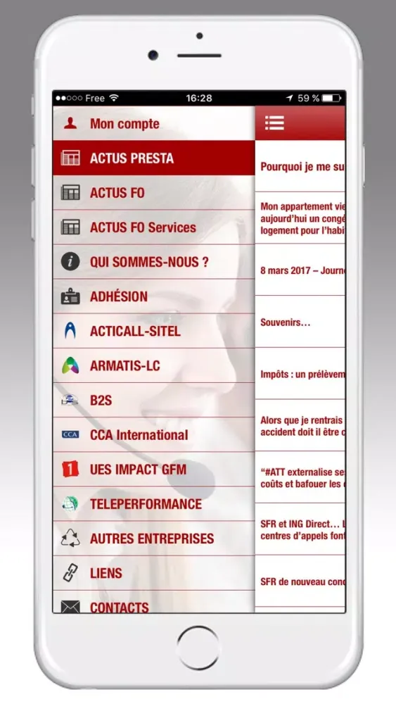 FO Presta سکرین شاٹس