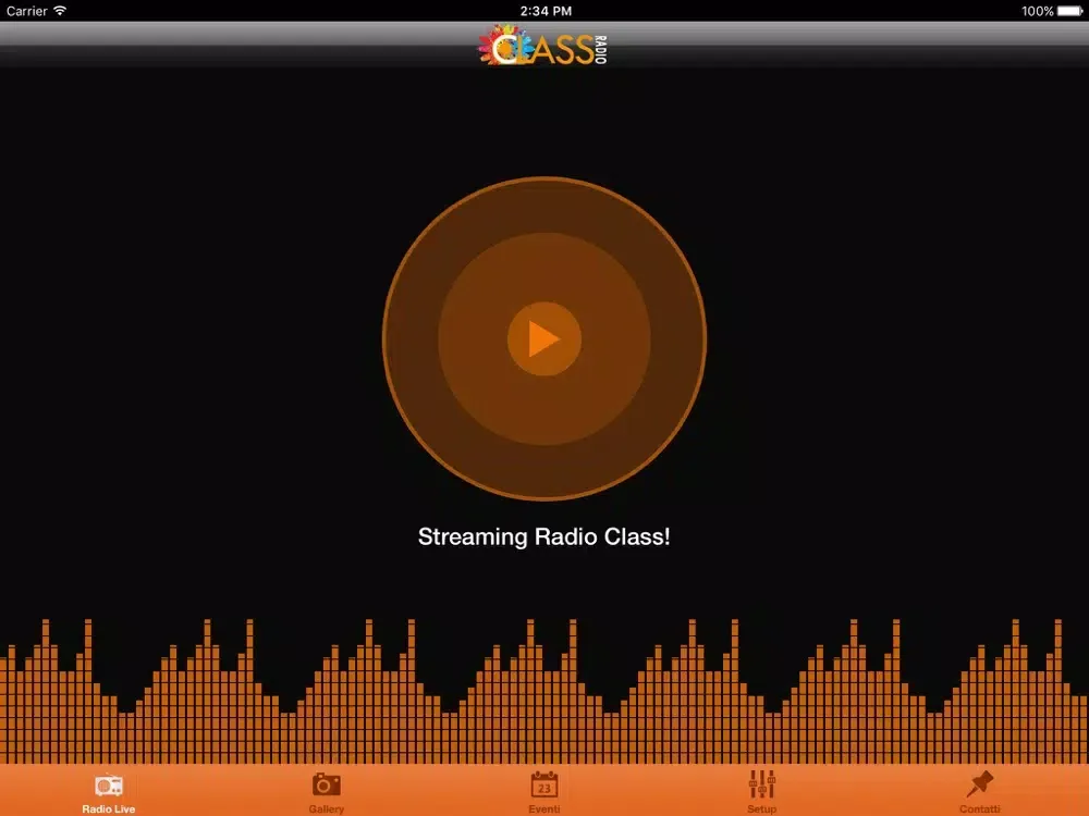 Captures d'écran de Radio Class 2.0 iPad 