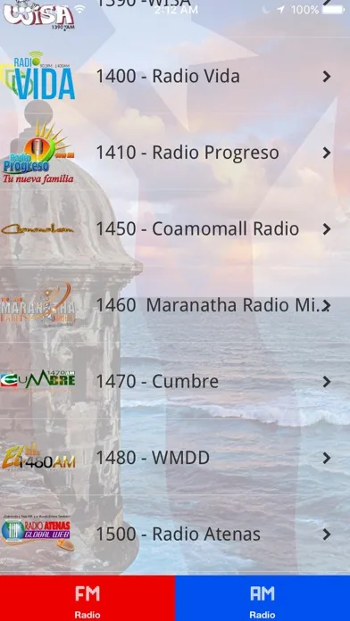 Скриншоты Puerto Rico AM / FM