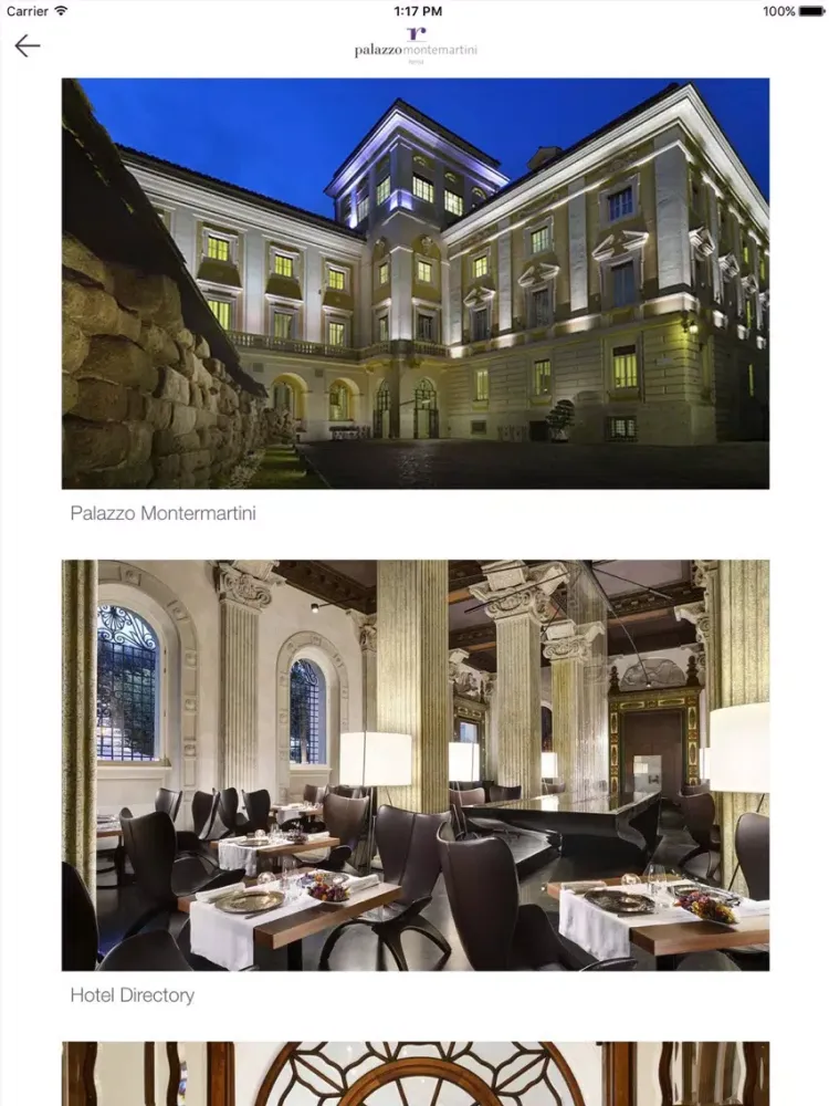Ragosta Hotels Collection iPad  سکرین شاٹس
