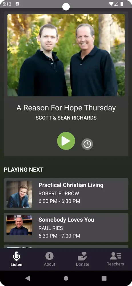 Reach Radio FM Screenshots