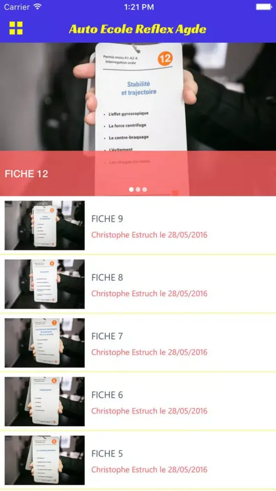 Ảnh chụp màn hình của Auto Ecole Reflex Agde