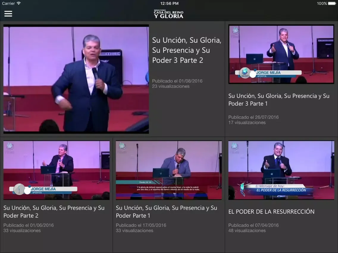 Reino y gloria iPad  Ekran Görüntüleri