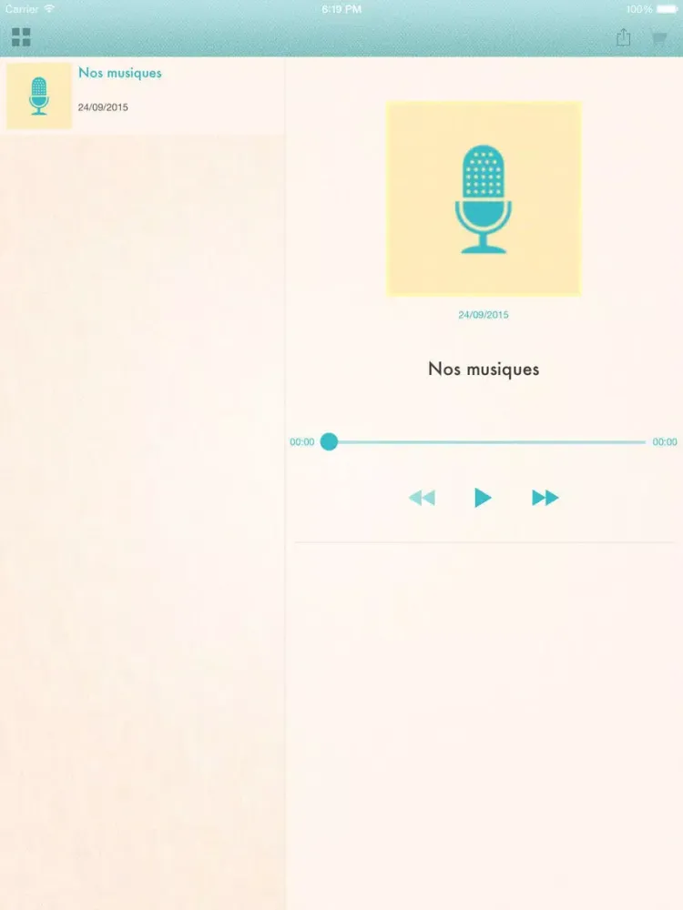 ภาพหน้าจอของ APPLI TYPE SUSHIS iPad 