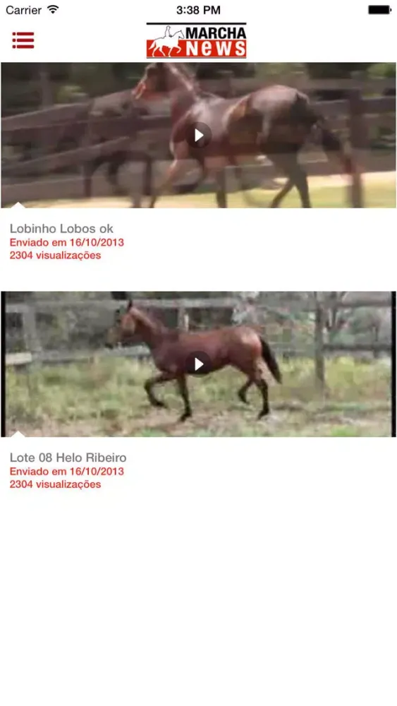 Capturas de pantalla de Marcha News