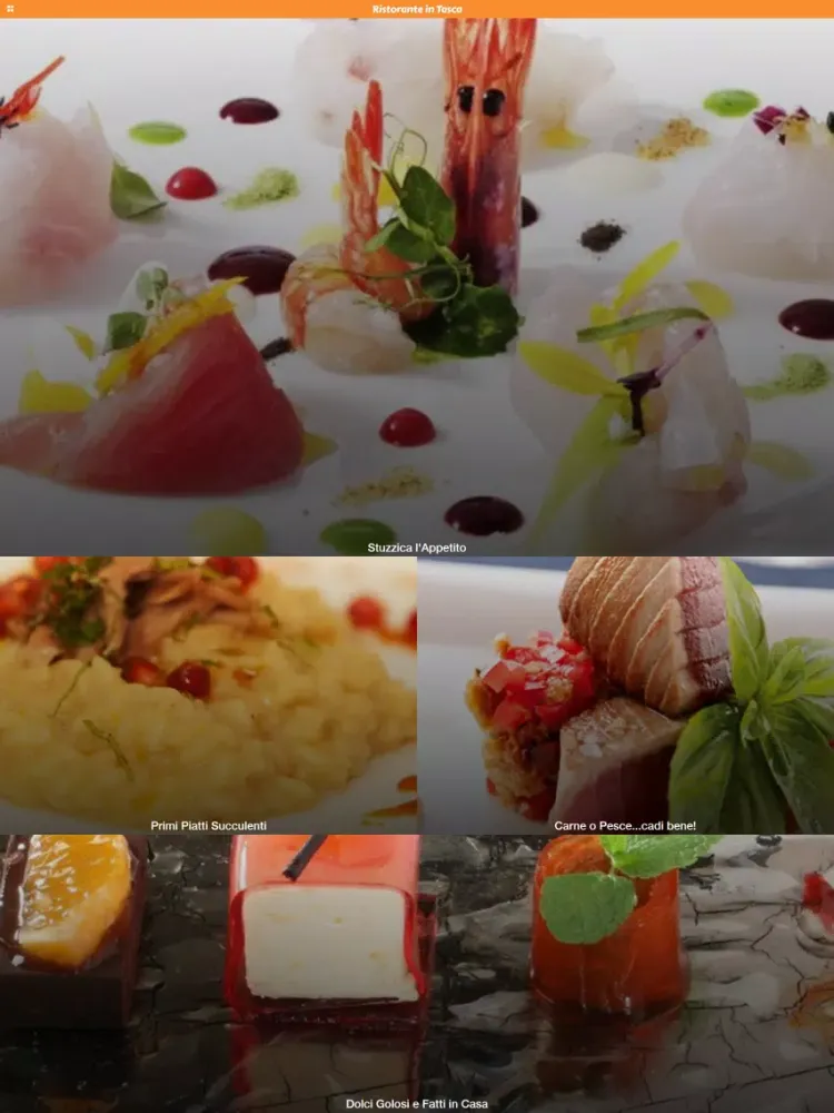 Ristorante in Tasca 3.0 iPad  Screenshots