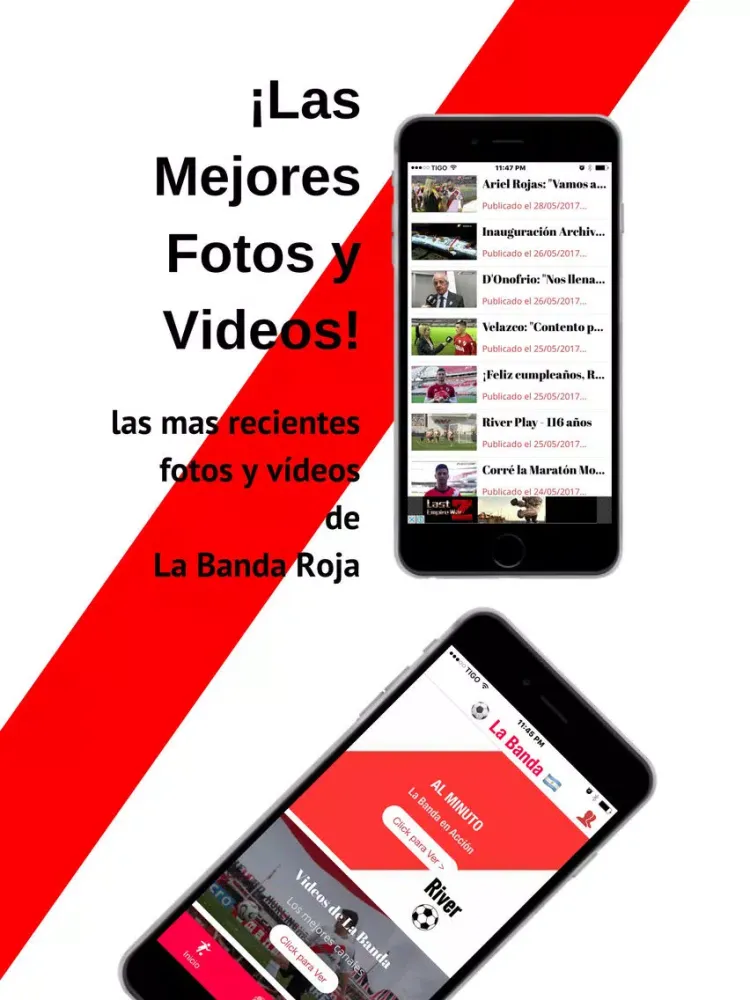 La Banda App - Futbol de Argentina iPad  Screenshots