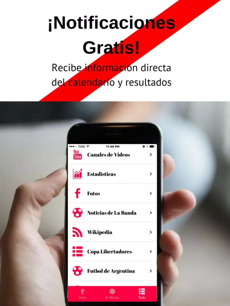 La Banda App - Futbol de Argentina iPad  Screenshots