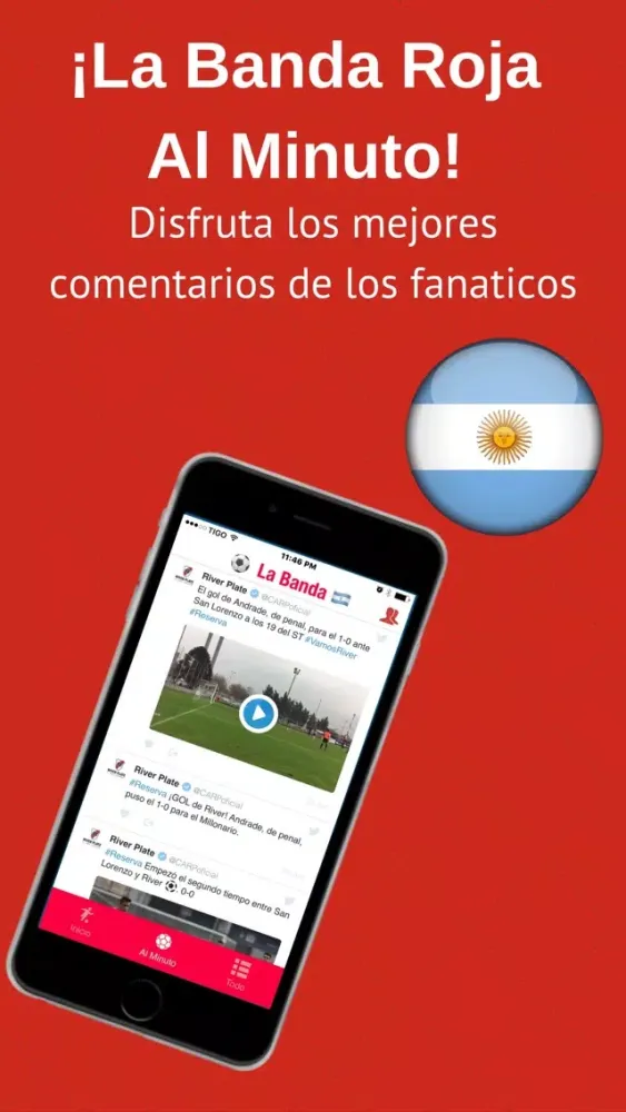La Banda App - Futbol de Argentina Screenshots