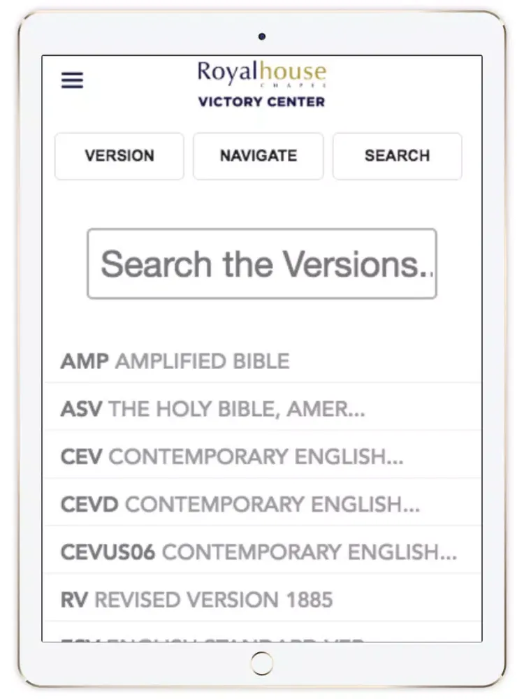 Royalhouse Victory Ctr iPad  Screenshots