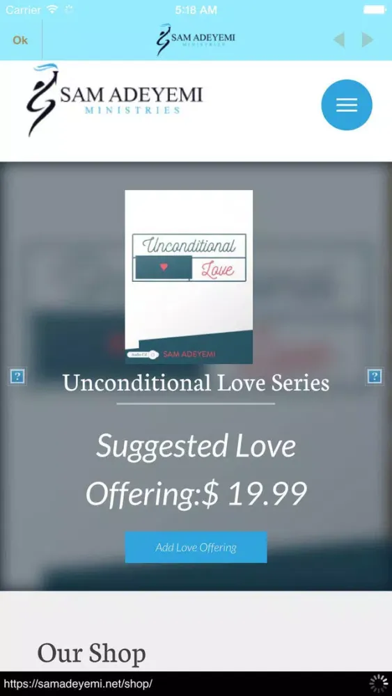 Sam Adeyemi Ministries Screenshots