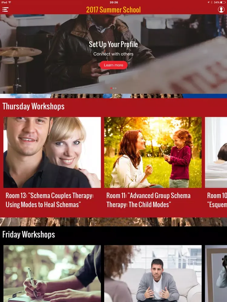Скриншоты Schema Events iPad 