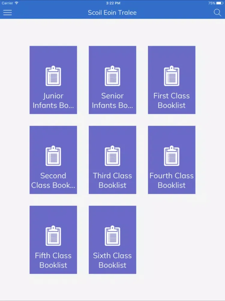 Scoil Eoin Balloonagh iPad  Screenshots