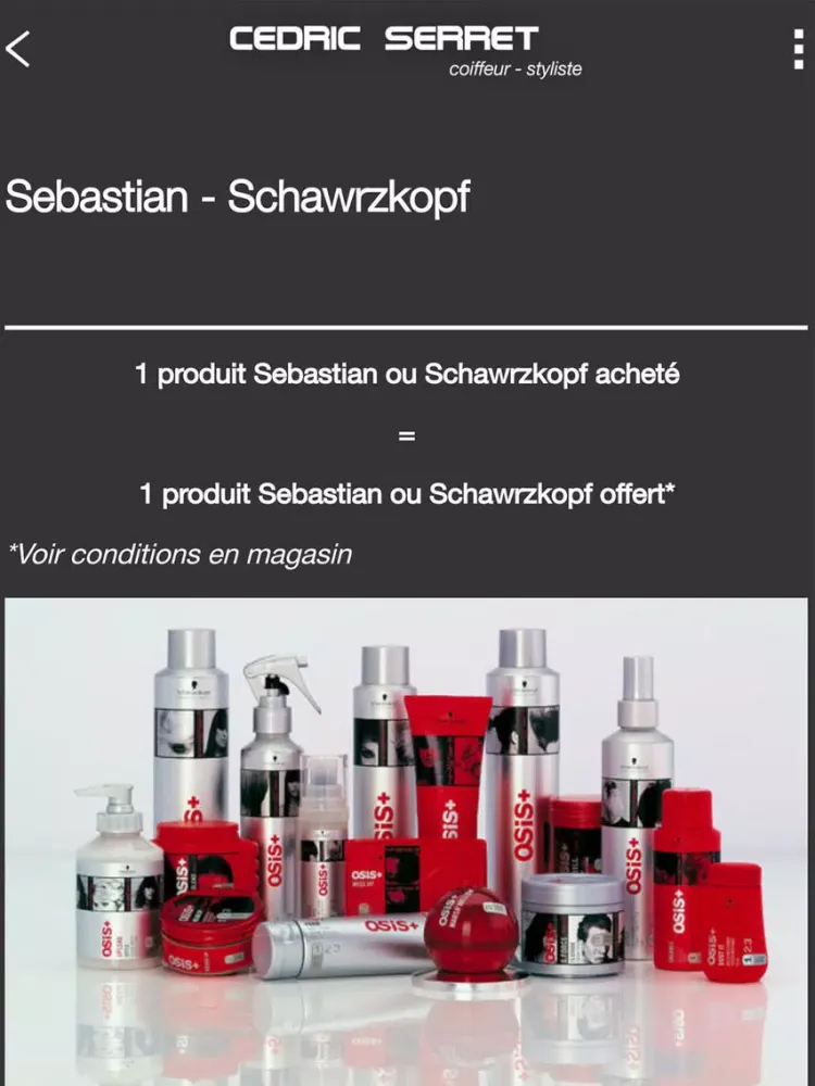Cedric Serret - Sergio Bossi iPad 應用截圖