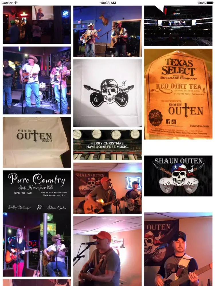 Capturas de pantalla de Shaun Outen iPad 