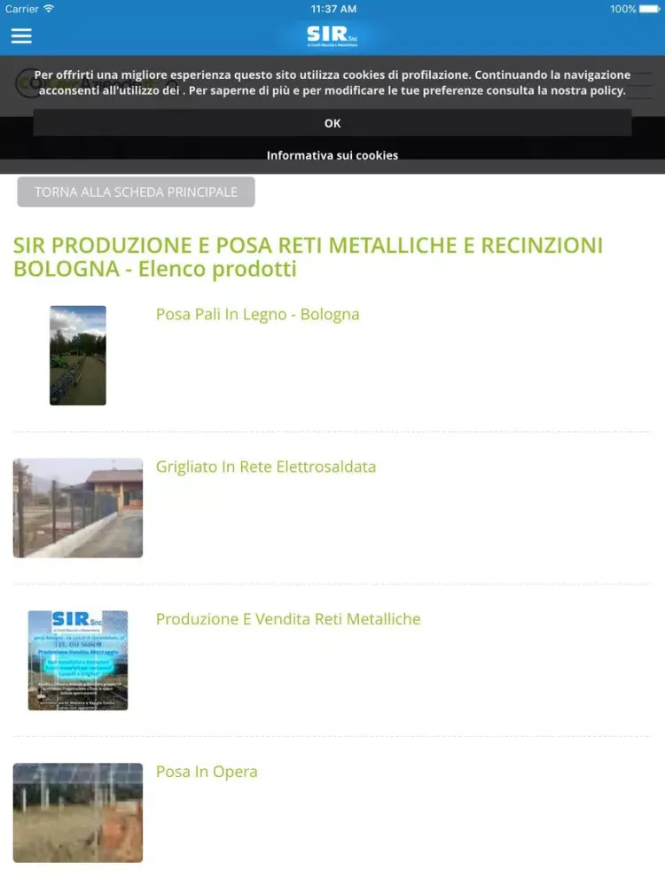 Sir SNC iPad  Screenshots