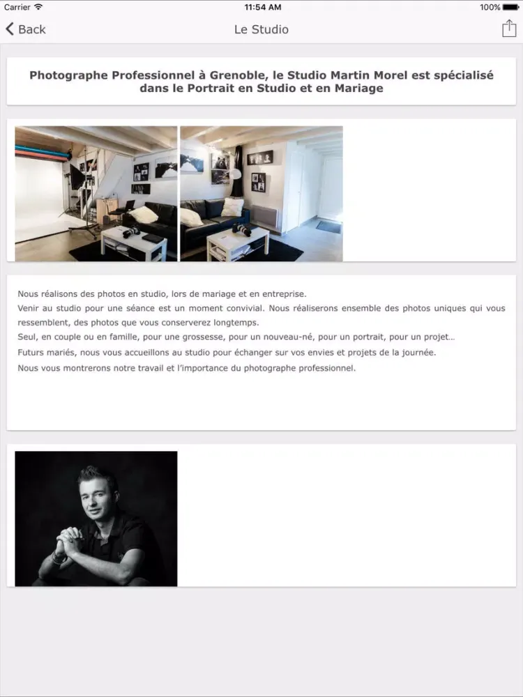 Скриншоты Studio Martin Morel iPad 