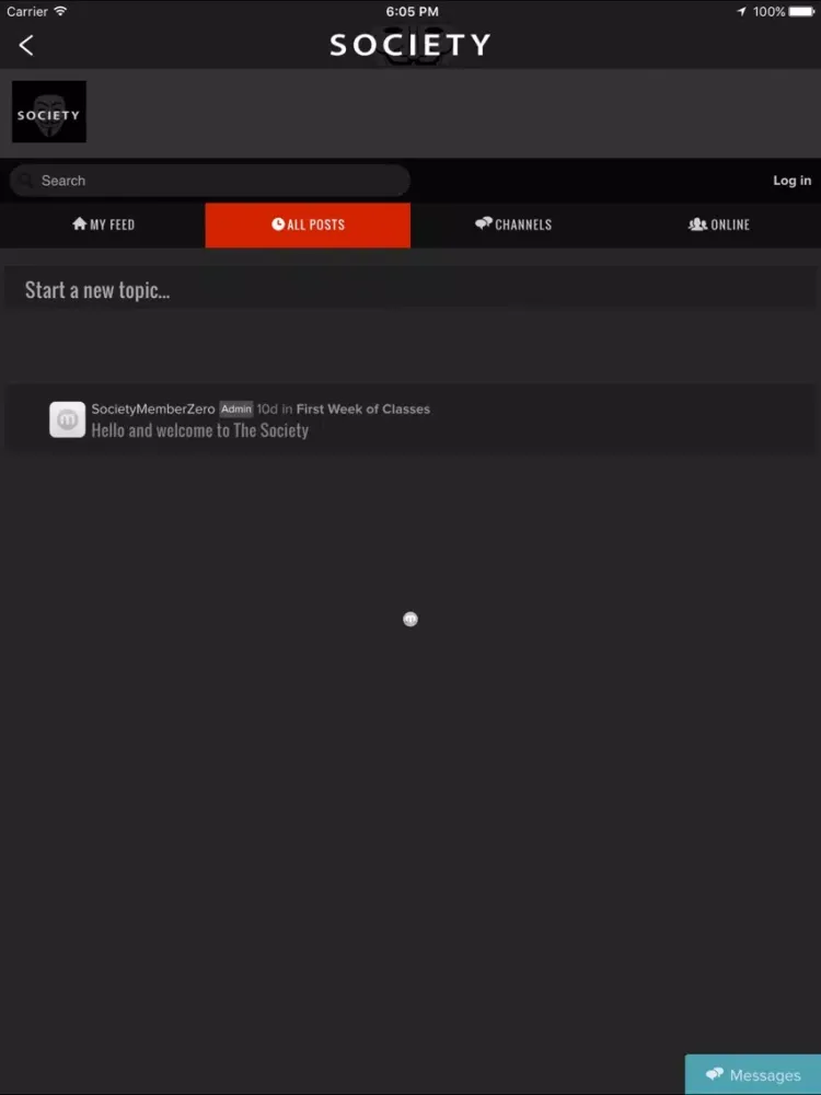 Zrzuty ekranu KSU Society (Kennesaw State's First Social Networking App) iPad 