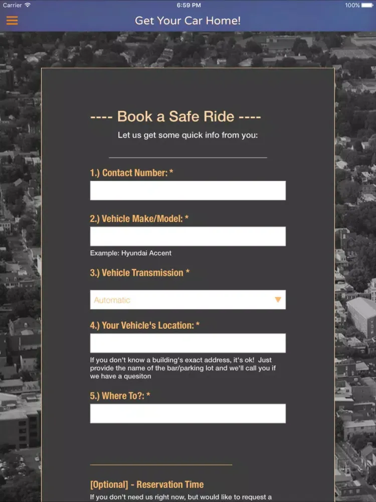 تصاویر S.O.S. Safe Ride iPad 