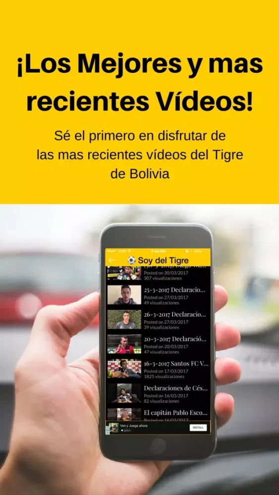 Screenshot di Soy del Tigre - The Strongest - Bolivia Futbol