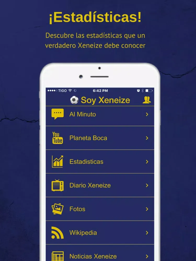 Soy Xeneize - Futbol del Boca iPad  스크린샷