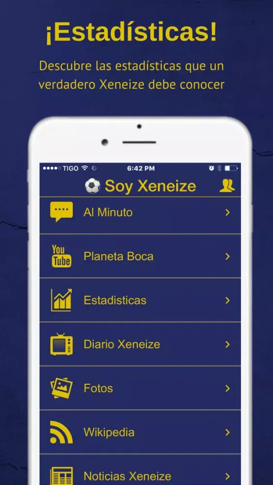 Soy Xeneize - Futbol del Boca 스크린샷