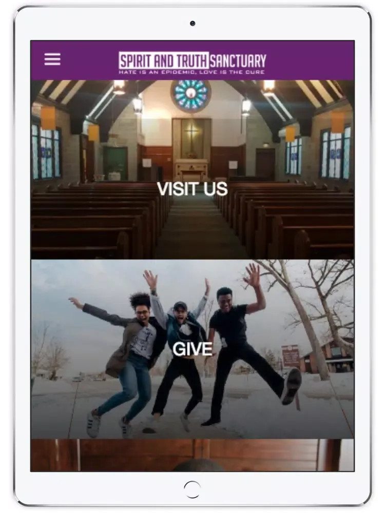 Capturas de tela do Spirit and Truth Sanctuary iPad 
