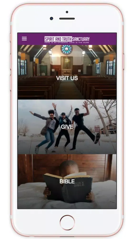 Capturas de tela do Spirit and Truth Sanctuary
