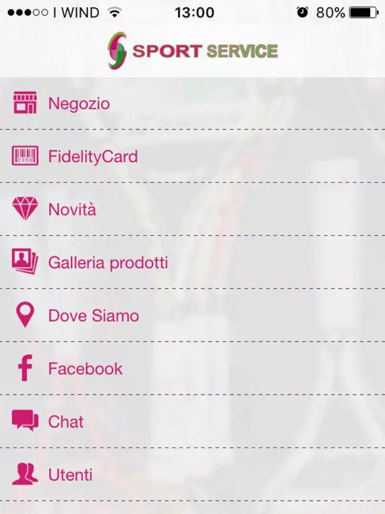 Zrzuty ekranu SportService Italia iPad 