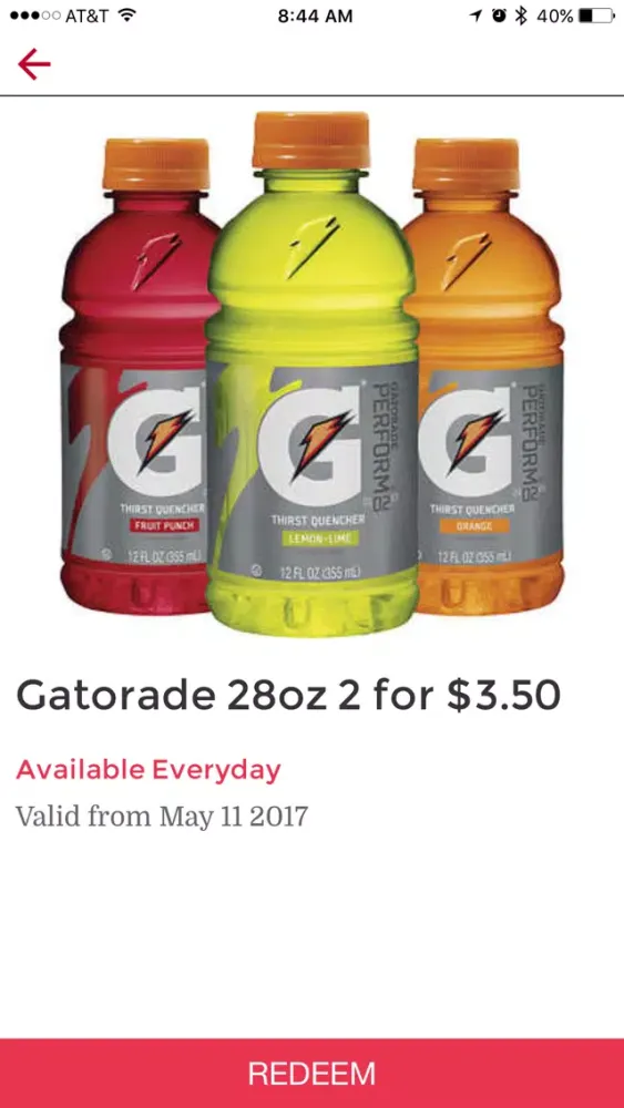 Speed Zone Carryout Rewards Screenshots