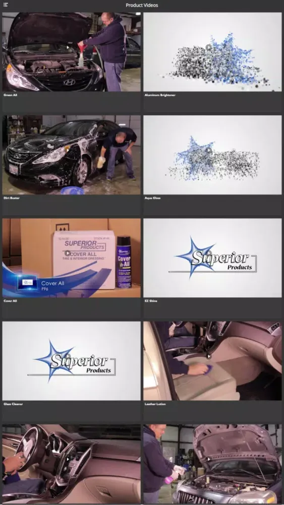 ภาพหน้าจอของ Superior Products
