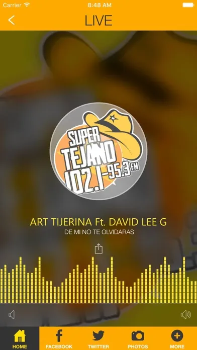 Capturas de pantalla de Super Tejano 102.1