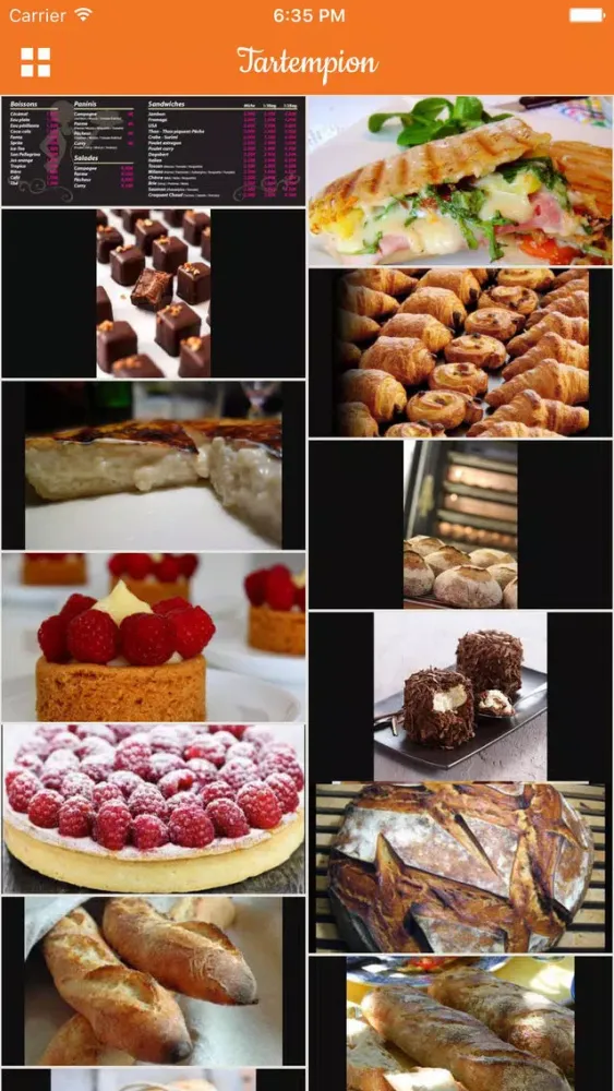 Capturas de tela do Tartempion Boulangerie