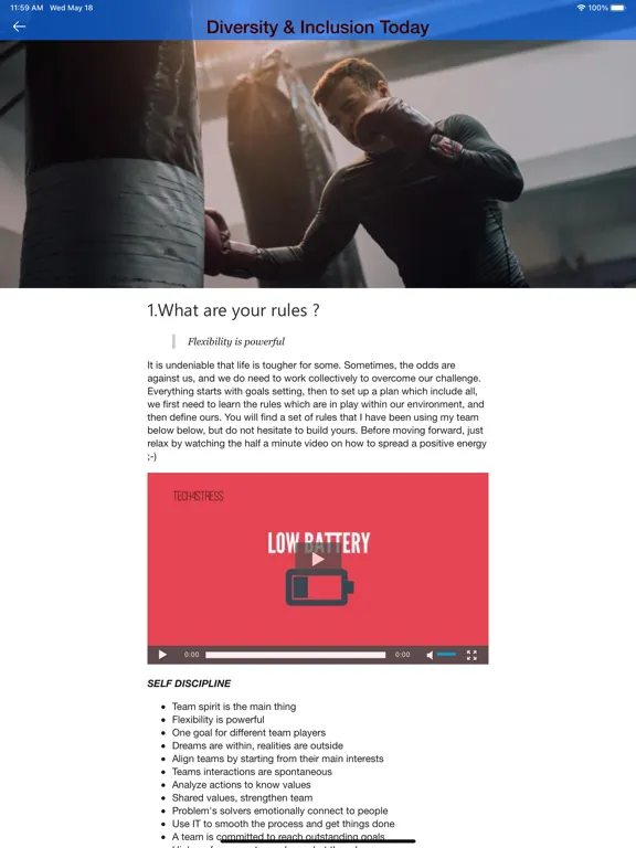 D&I: FORM A DIVERSIFIED TEAM iPad 应用截图