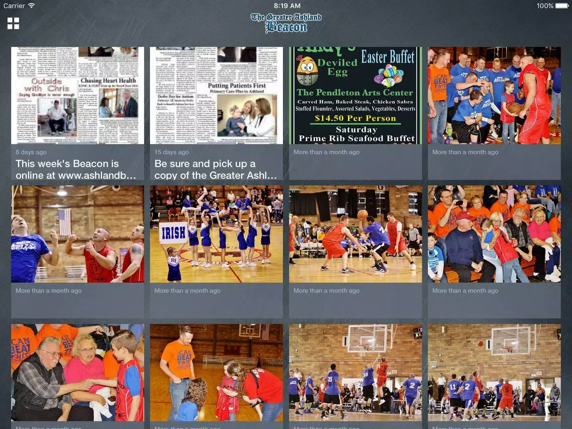 Ashland Beacon iPad  Ekran Görüntüleri
