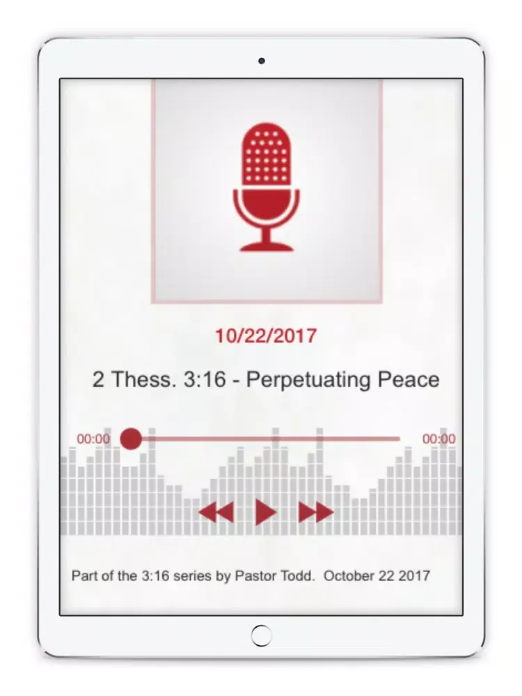 The Grace Church of Milton iPad  スクリーンショット