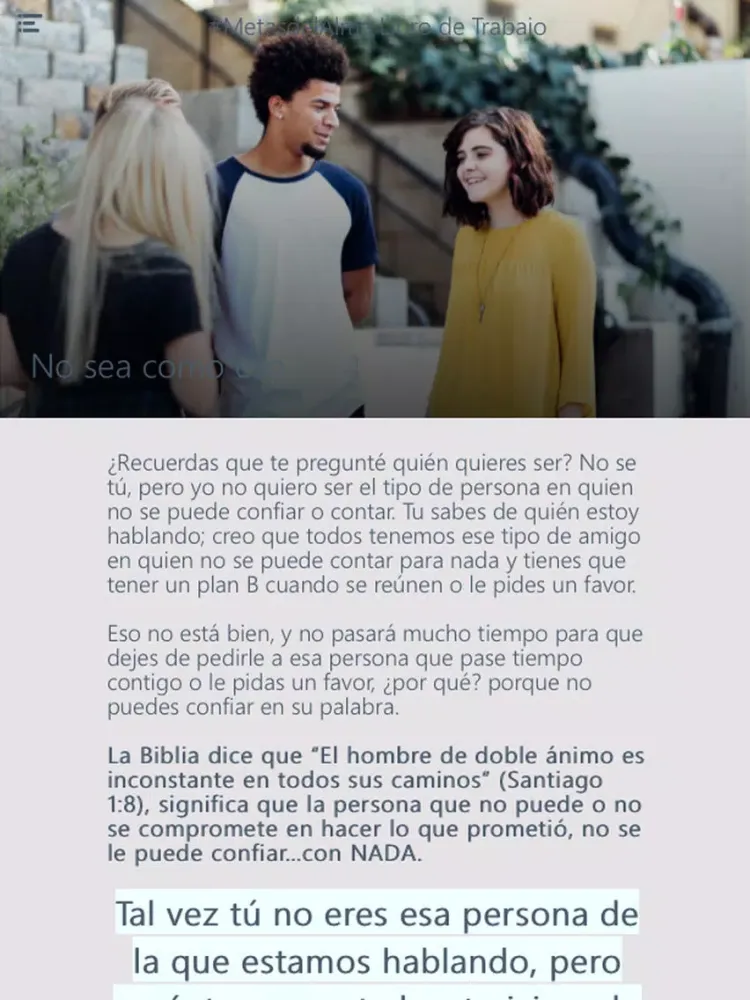 Tangkapan skrin Soul Goals (Spanish) iPad 