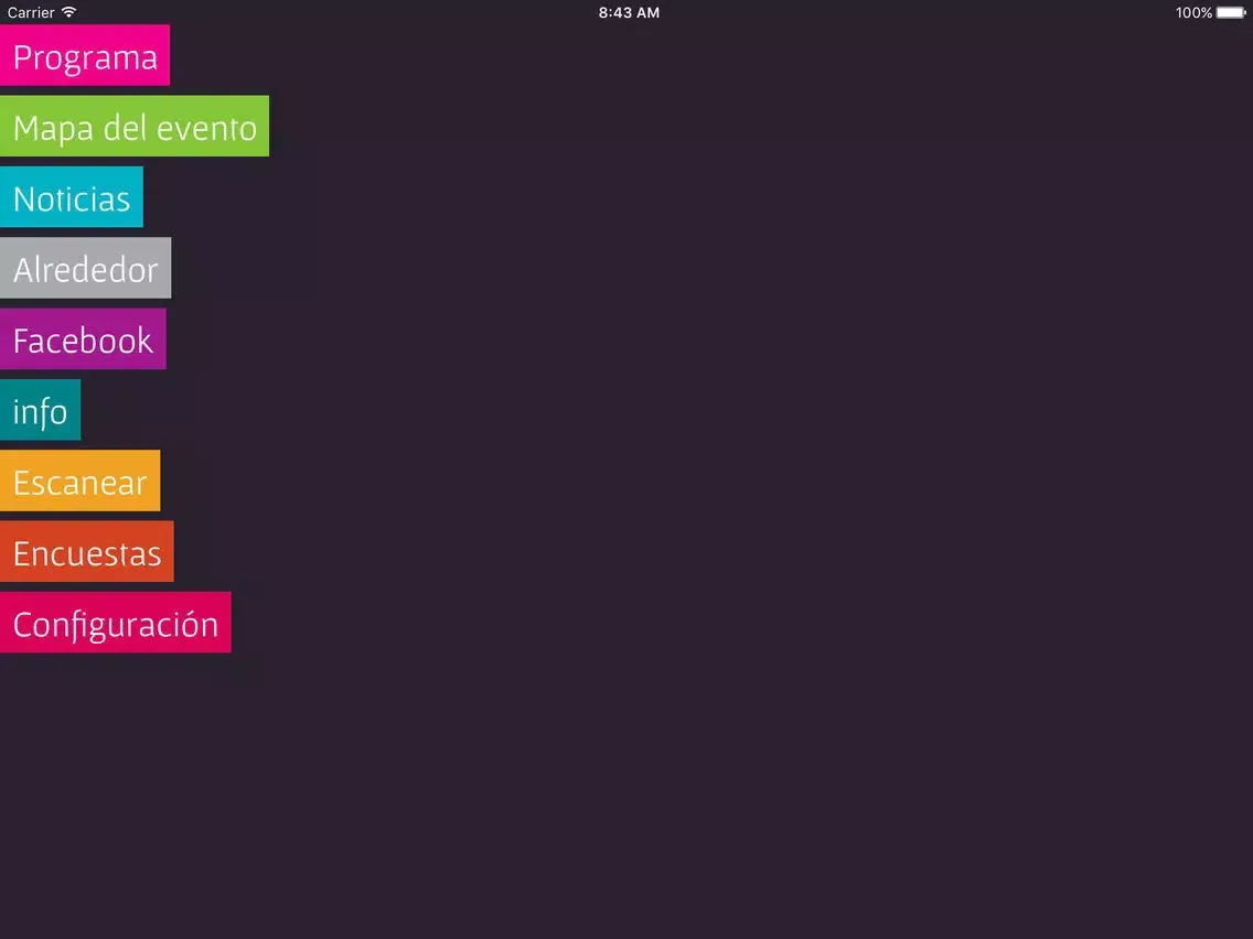 Capturas de pantalla de Tianguis Turístico Guadalajara 2016 iPad 