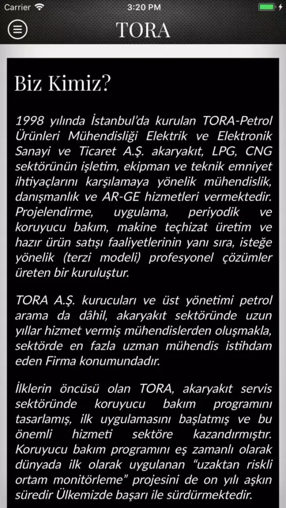 Tora Petrol应用截图